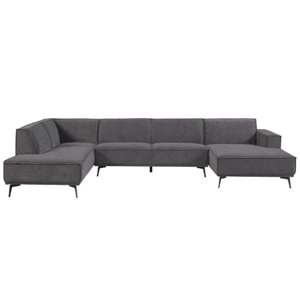 HUUS Bank Denemarken – Chaise longue + Ottoman + 2,5-zits