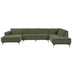 HUUS Bank Denemarken – Chaise longue + Ottoman + 2,5-zits