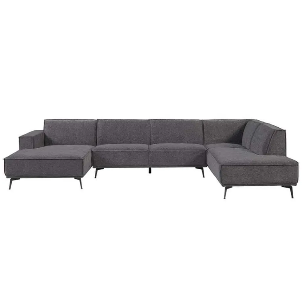 HUUS Bank Denemarken – Chaise longue + Ottoman + 2,5-zits