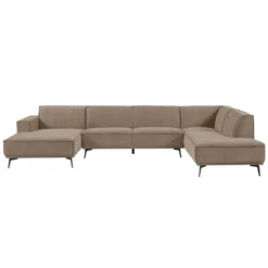 HUUS Bank Denemarken – Chaise longue + Ottoman + 2,5-zits