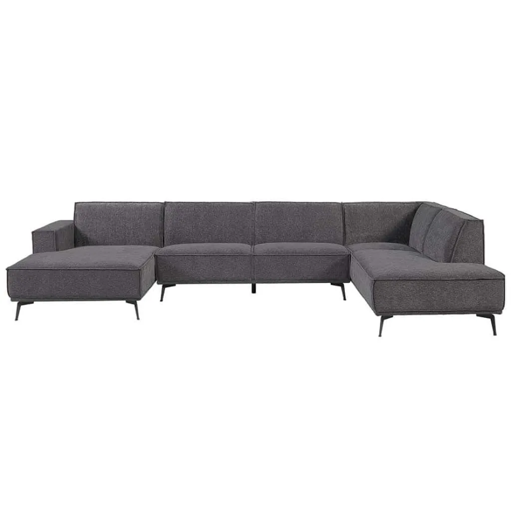 HUUS Bank Denemarken – Chaise longue + Ottoman + 2,5-zits