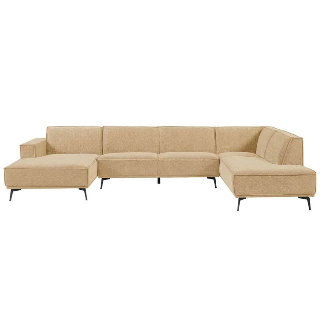 HUUS Bank Denemarken – Chaise longue + Ottoman + 2,5-zits
