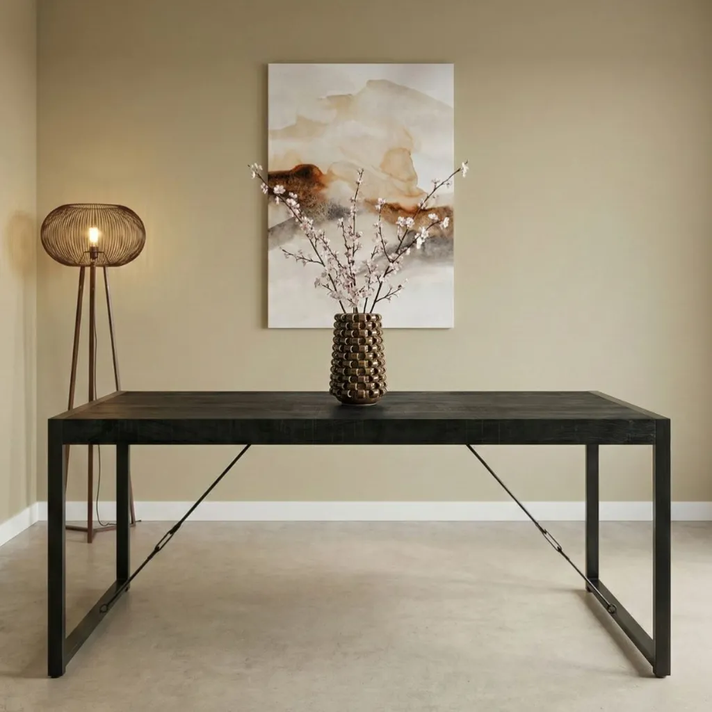 HUUS Eettafel Britt zwart
