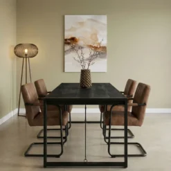 HUUS Eettafel Britt zwart