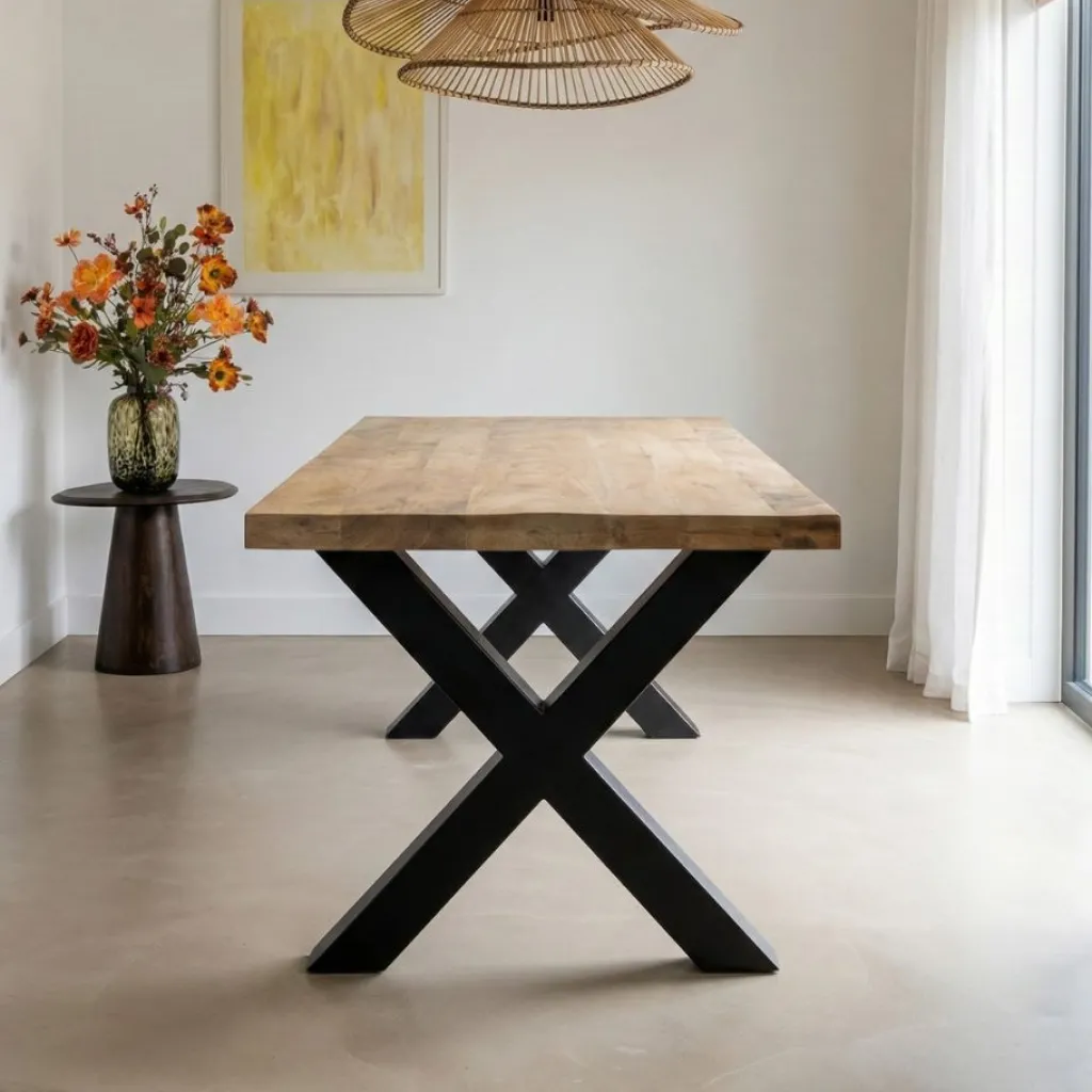 HUUS Eettafel Iris rechthoekig