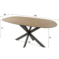 HUUS Eettafel Johan