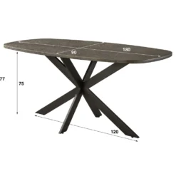 HUUS Eettafel Lucia