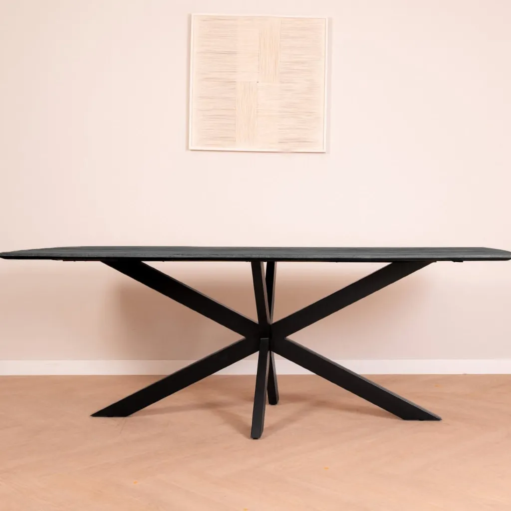 HUUS Eettafel Madrid curved