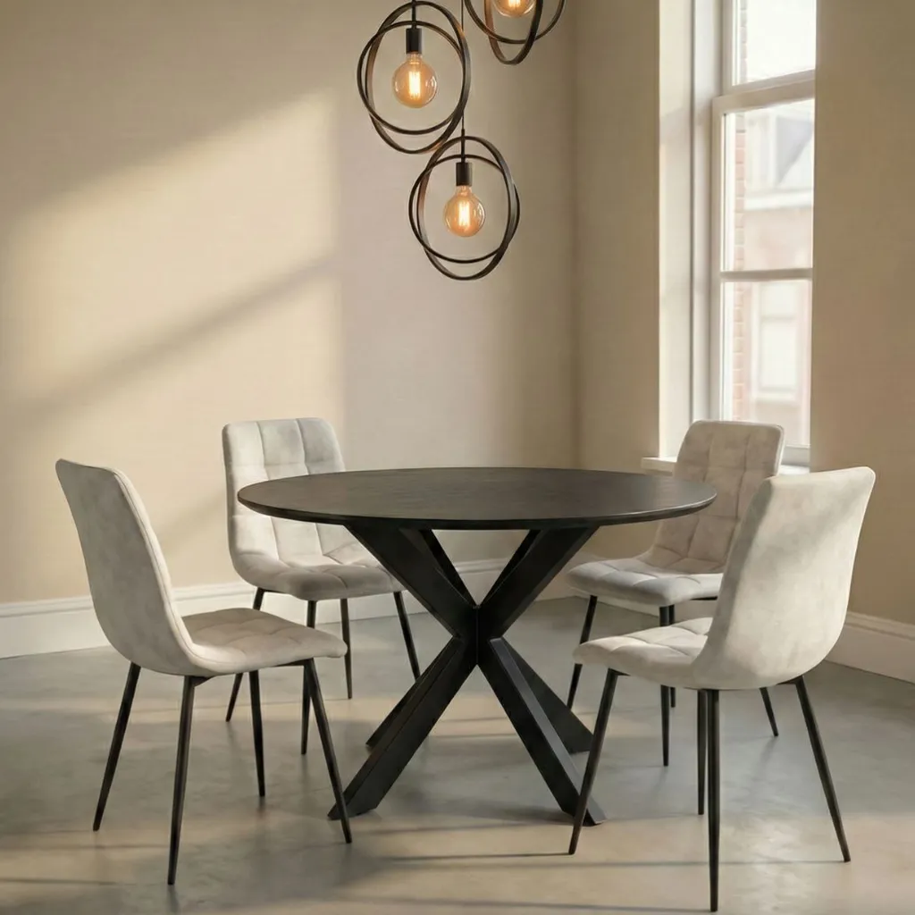 HUUS Eettafel Madrid rond