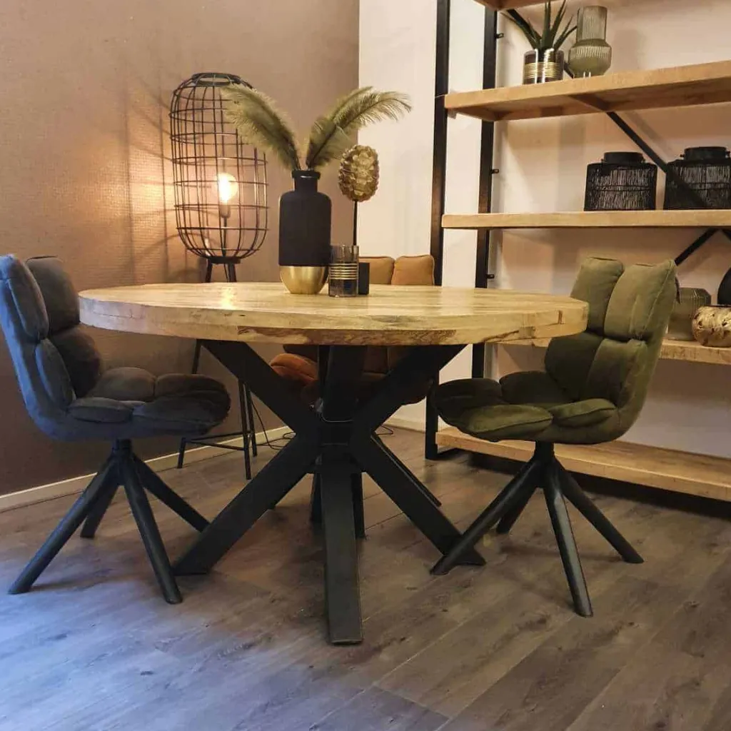 HUUS Eettafel Monique rond