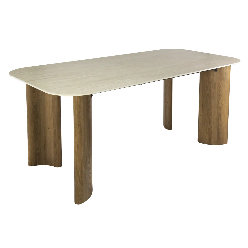 HUUS Eettafel Silvy curvo