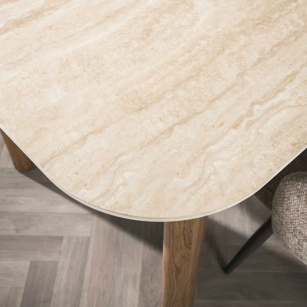 HUUS Eettafel Silvy curvo