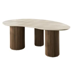 HUUS Eettafel Silvy niervormig