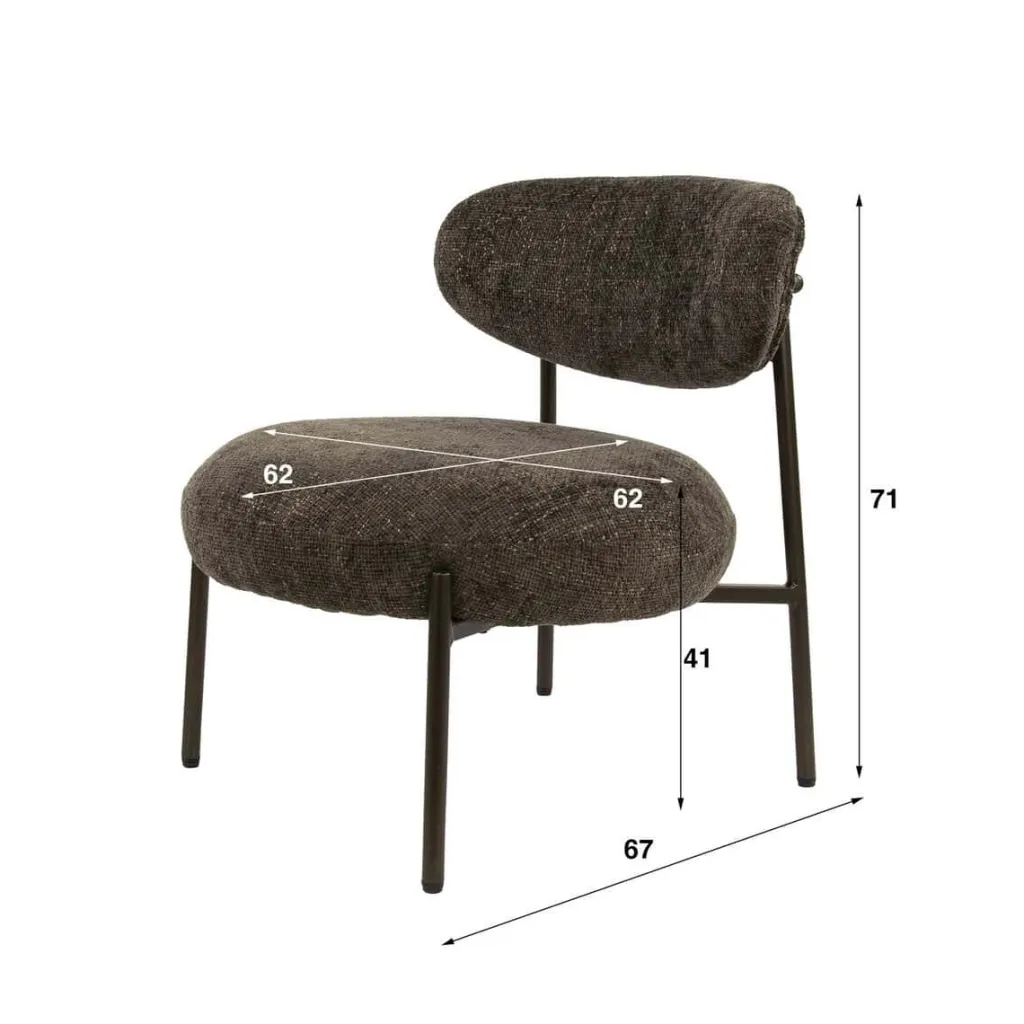 HUUS Fauteuil Anouk