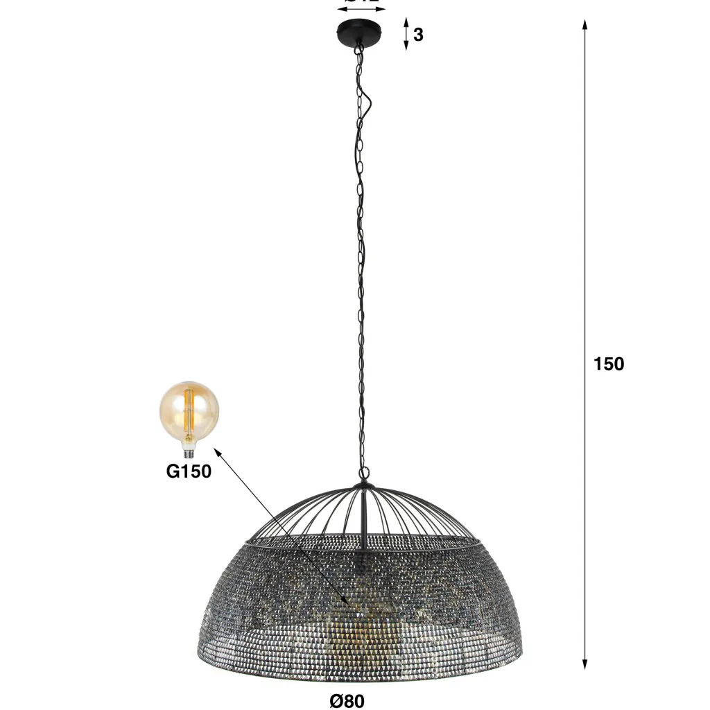 HUUS Hanglamp Amore 1 lamp