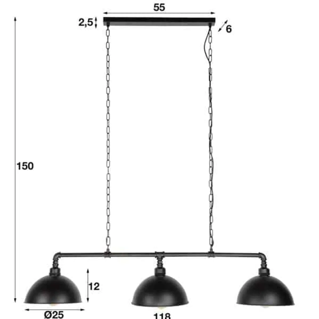 HUUS Hanglamp Elin