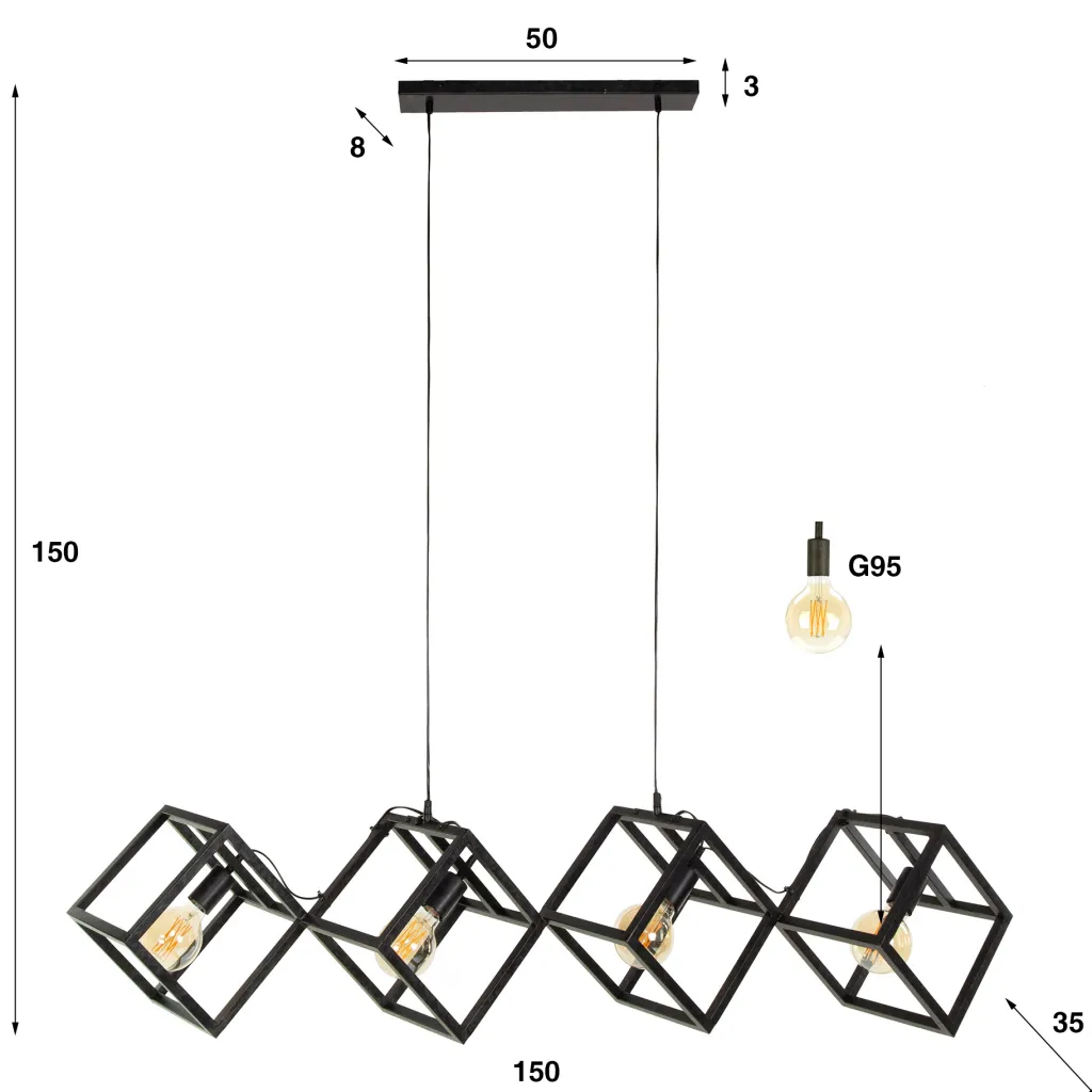 HUUS Hanglamp Janine