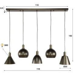 HUUS Hanglamp Marie