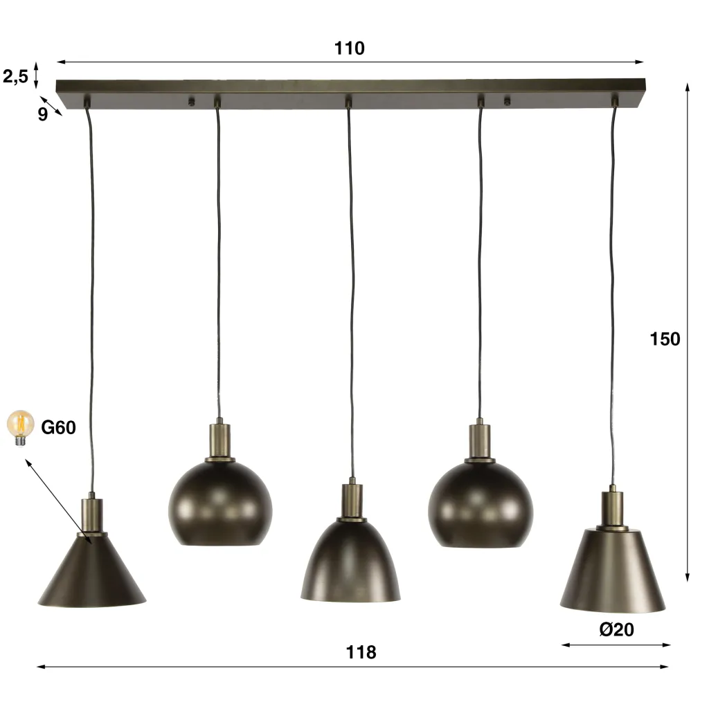 HUUS Hanglamp Marie