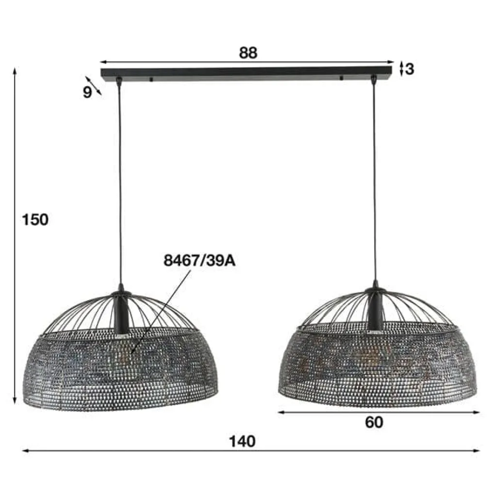 HUUS Hanglamp Mauro