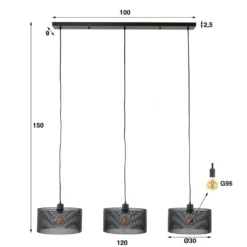 HUUS Hanglamp Mendy