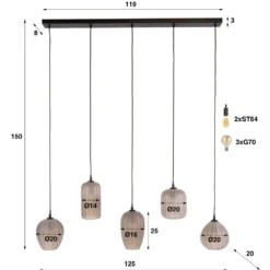 HUUS Hanglamp Novella