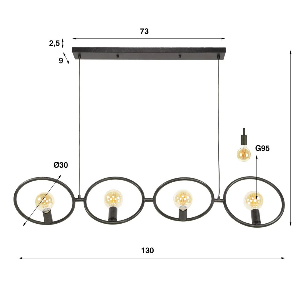 HUUS Hanglamp Round