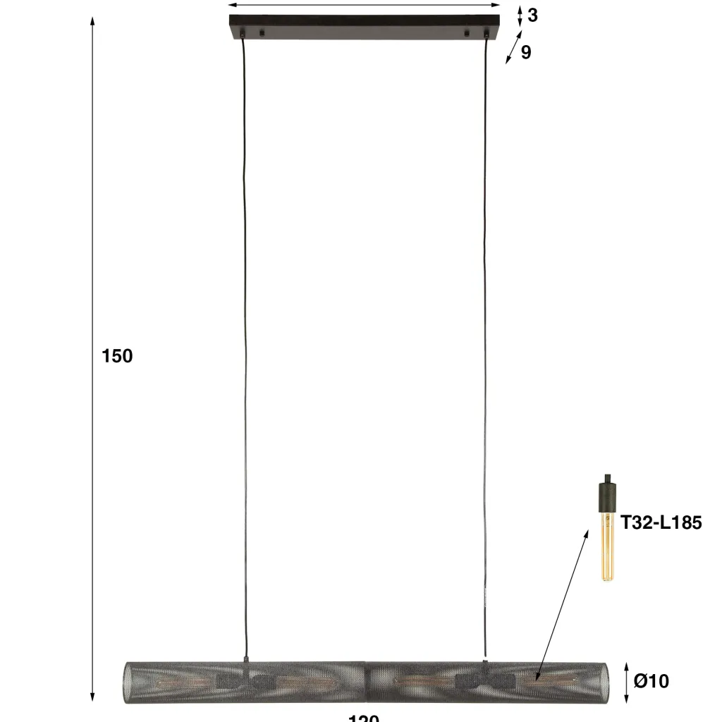 HUUS Hanglamp Sjulie