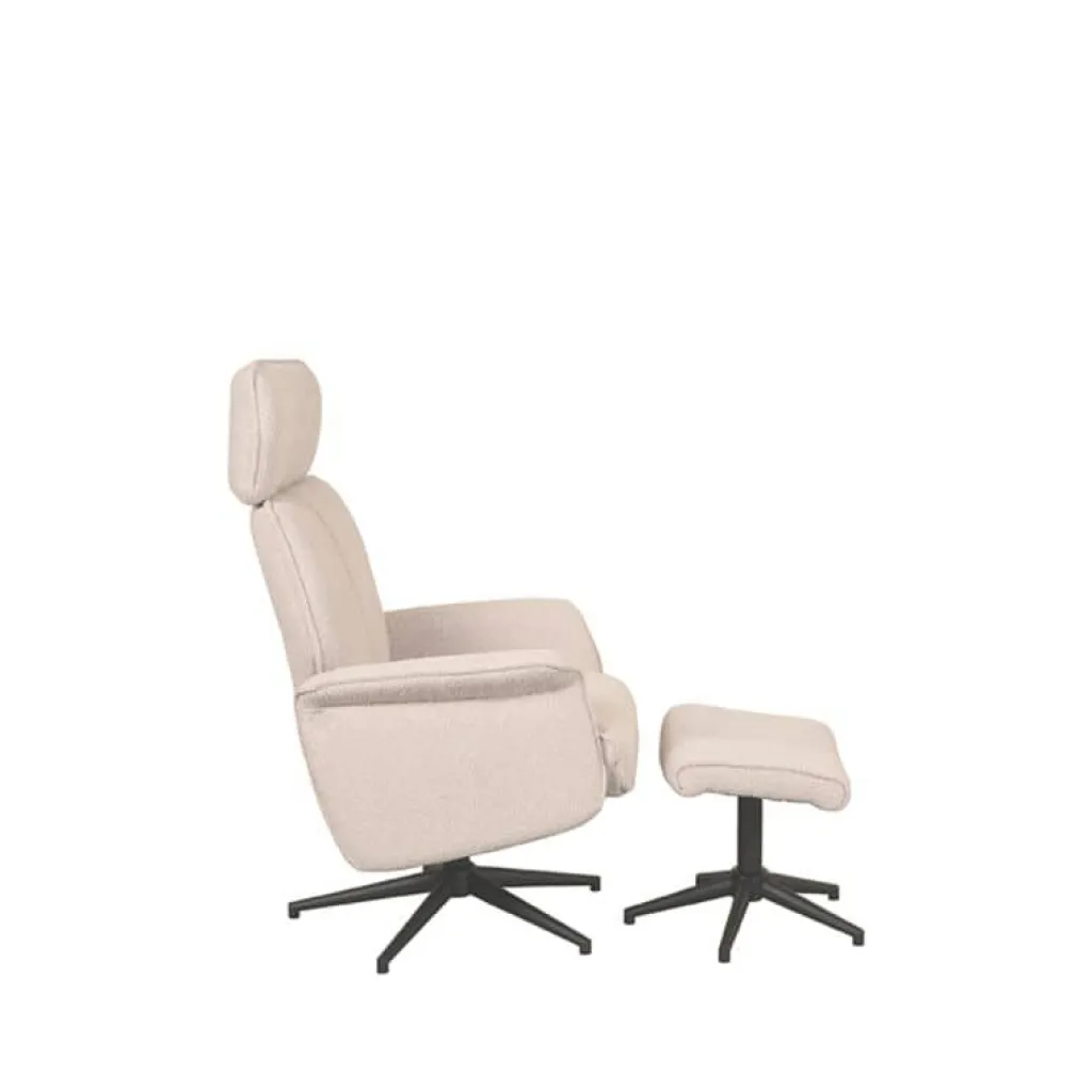 HUUS Relaxfauteuil Verdal + Hocker