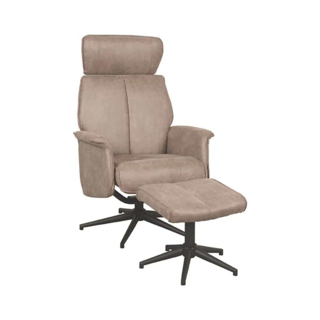 HUUS Relaxfauteuil Verdal + Hocker