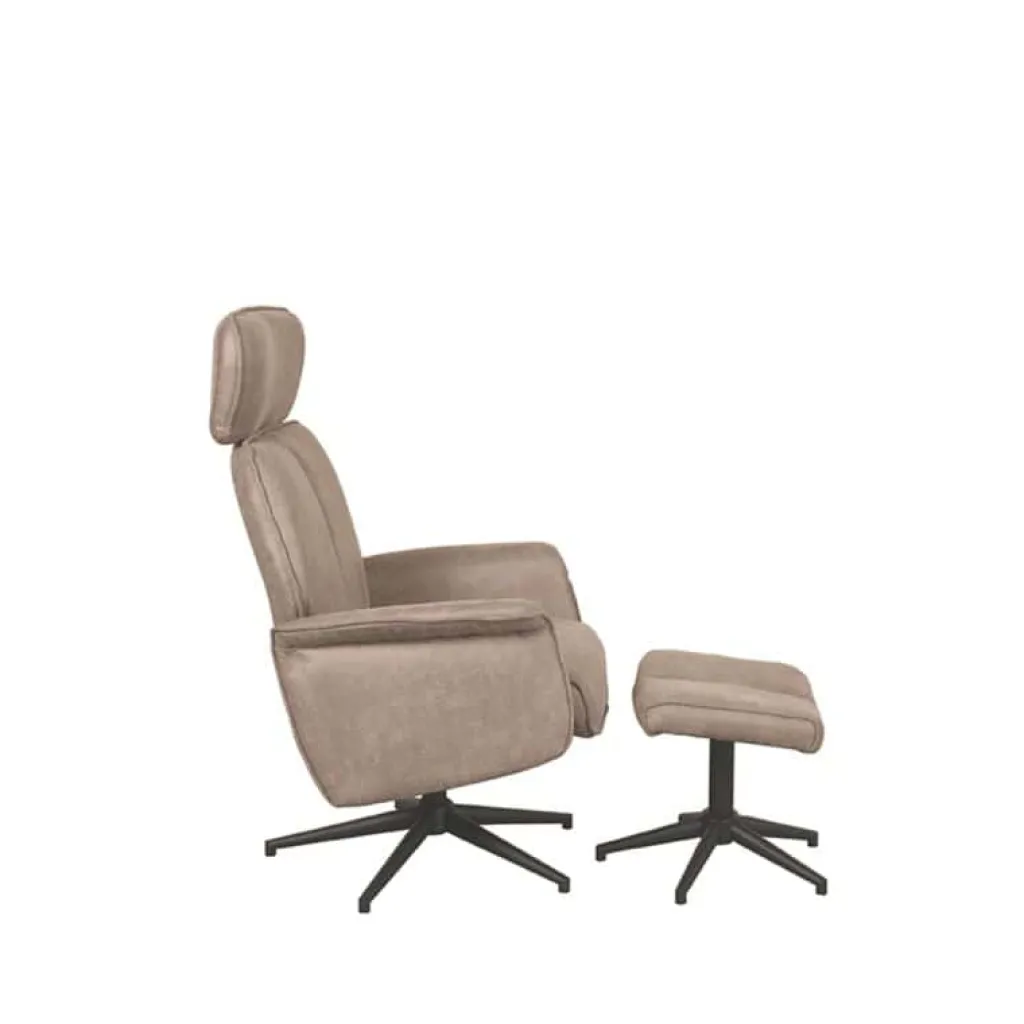 HUUS Relaxfauteuil Verdal + Hocker