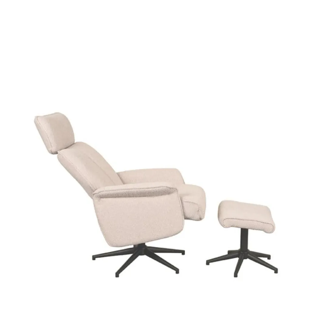 HUUS Relaxfauteuil Verdal + Hocker