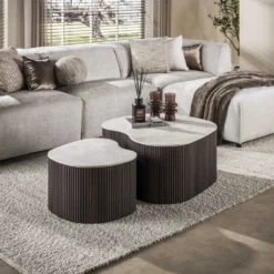 HUUS Salontafelset Carry medio