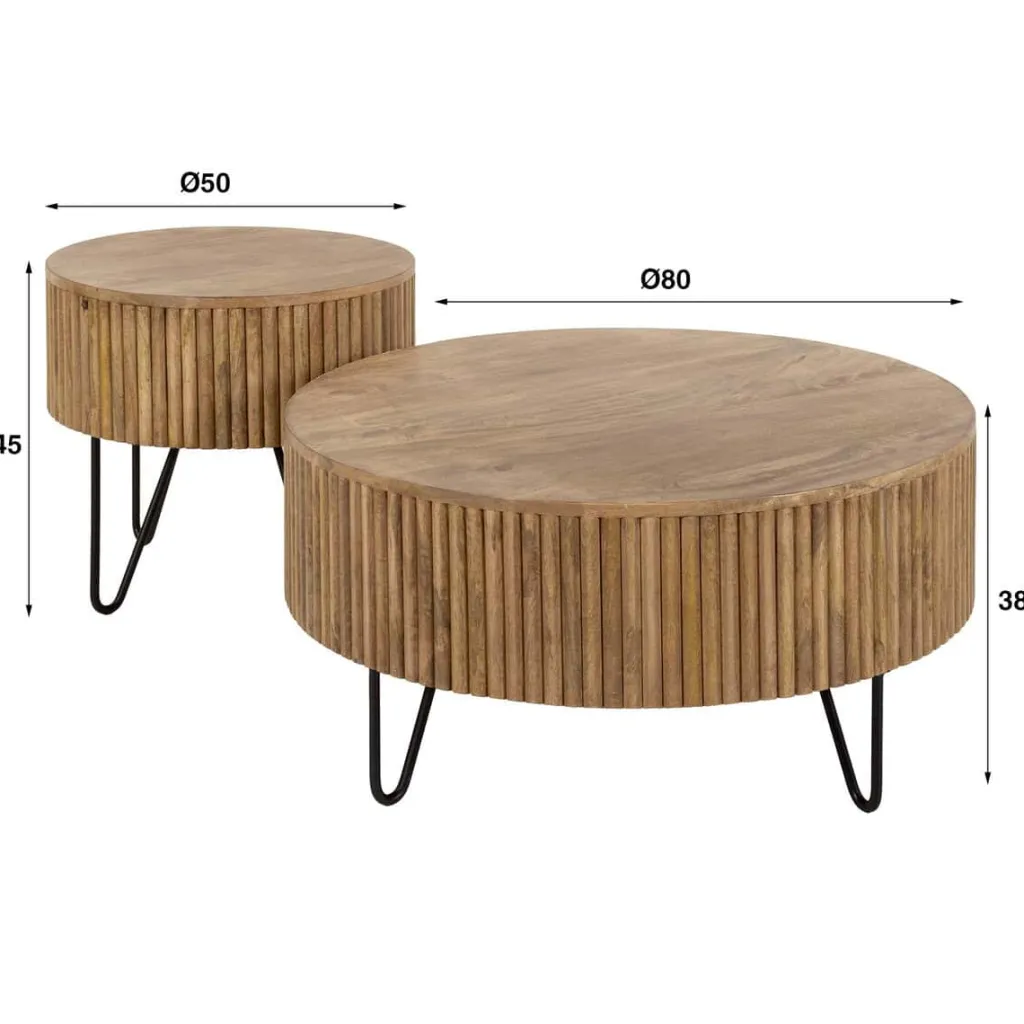 HUUS Salontafelset Hunter