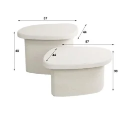 HUUS Salontafelset Steffi