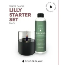 HUUS Tenderflame giftset Lilly Black