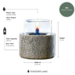 HUUS Tenderflame kaars Lotus