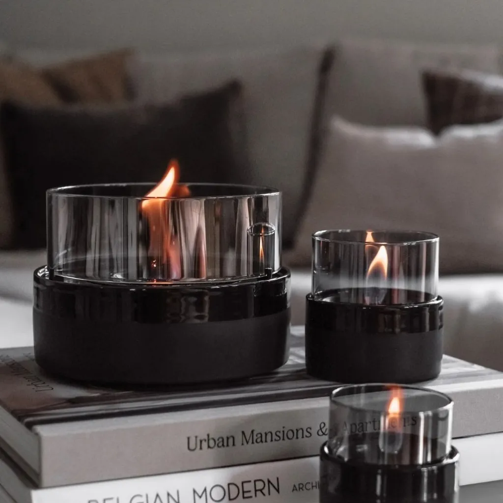 HUUS Tenderflame tafelhaard Rosie 18 black