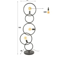 HUUS Vloerlamp Ceasar