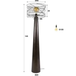 HUUS Vloerlamp Mees
