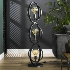 HUUS Vloerlamp Roxy – 3 bollen