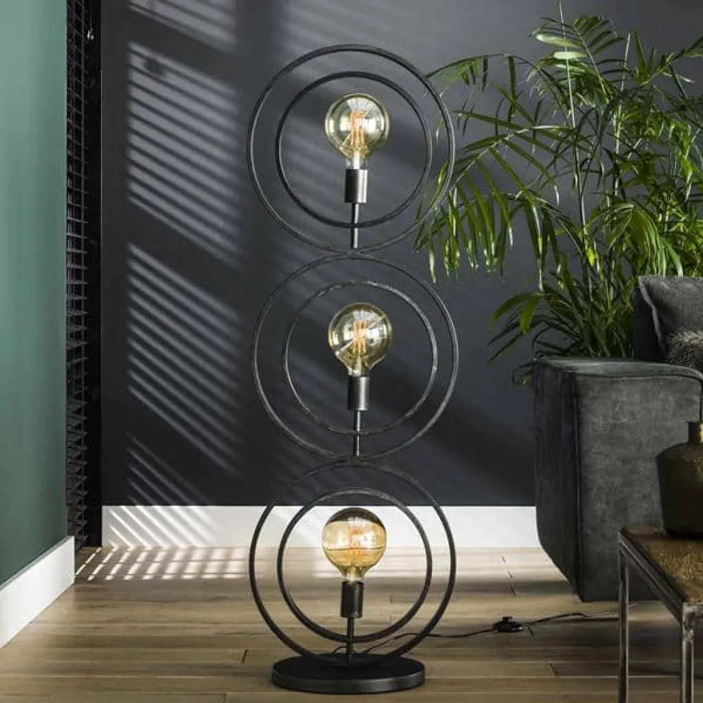 HUUS Vloerlamp Roxy – 3 bollen